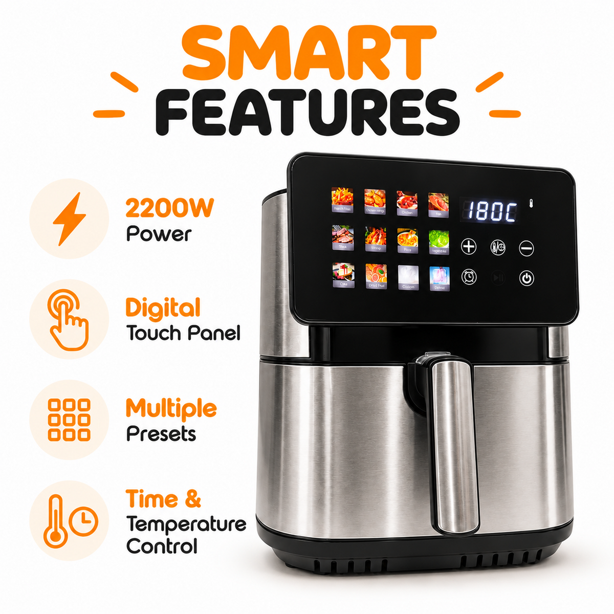 Philips HD 9270A Digital Air Fryer - 14L, 2200W
