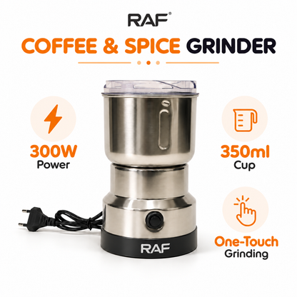 RAF R.7114 Electric Coffee & Spice Grinder - 300W, 350ml