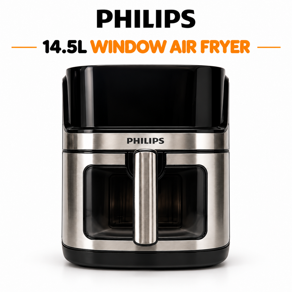 Master Chef PH8082G Window Air Fryer - 14.5L Capacity